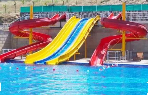 FRP Swimming Pool Slides